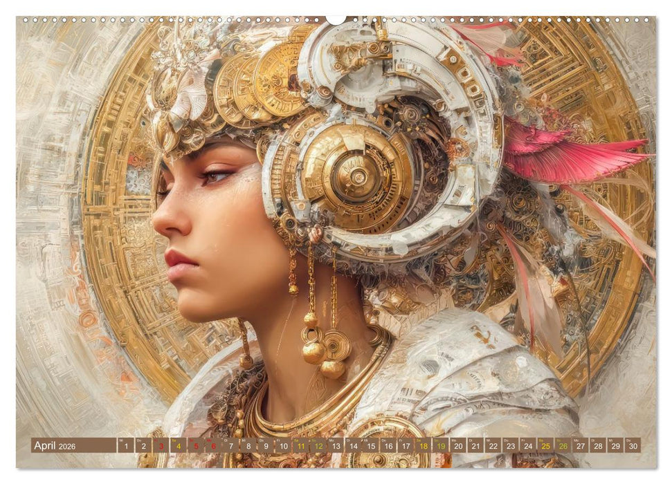 Dieselpunk - Portraits von Menschen und Tieren (CALVENDO Wandkalender 2026)