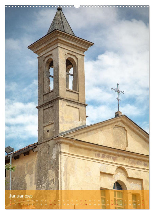 Barolo. Das malerische Weindorf im Piemont. (CALVENDO Wandkalender 2026)