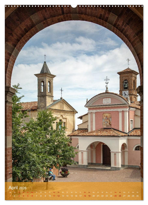 Barolo. Das malerische Weindorf im Piemont. (CALVENDO Wandkalender 2026)