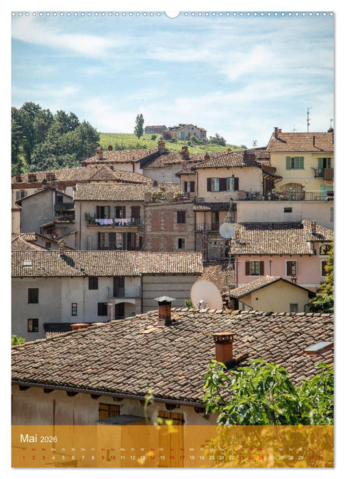 Barolo. Das malerische Weindorf im Piemont. (CALVENDO Premium Wandkalender 2026)