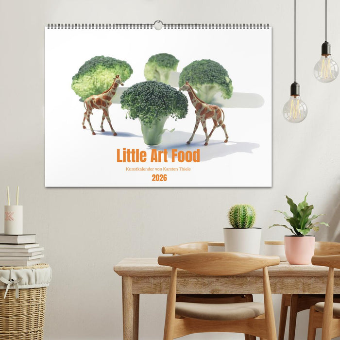 Little Art Food Kunstkalender (CALVENDO Wandkalender 2026)