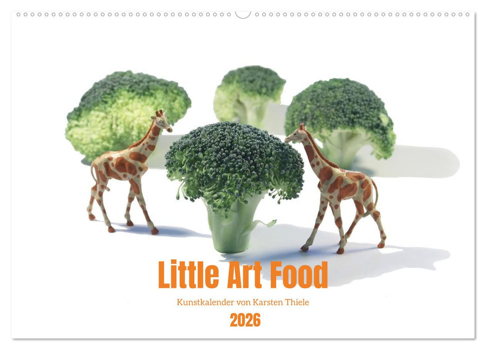 Little Art Food Kunstkalender (CALVENDO Wandkalender 2026)