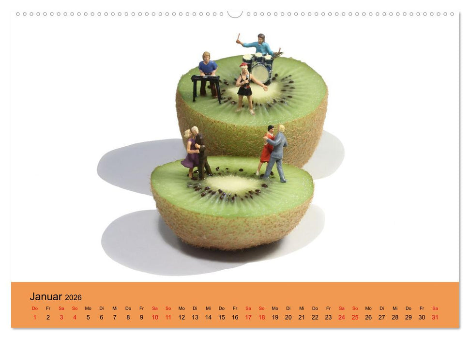 Little Art Food Kunstkalender (CALVENDO Wandkalender 2026)
