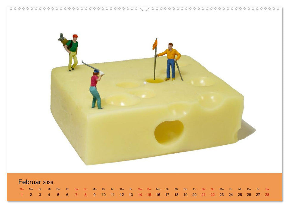 Little Art Food Kunstkalender (CALVENDO Wandkalender 2026)