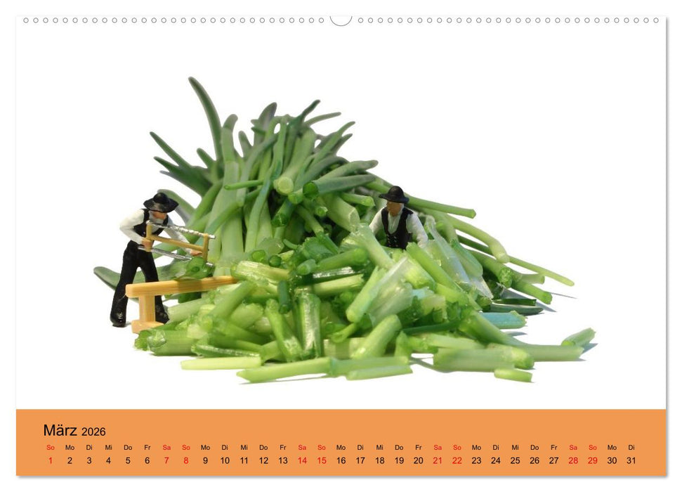 Little Art Food Kunstkalender (CALVENDO Wandkalender 2026)