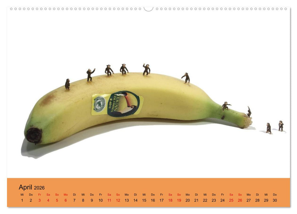 Little Art Food Kunstkalender (CALVENDO Wandkalender 2026)