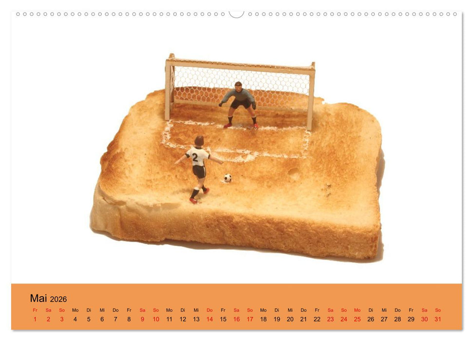 Little Art Food Kunstkalender (CALVENDO Wandkalender 2026)