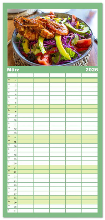 Urlaub in Sri Lanka - Reise durch Asien, Kultur und Natur (CALVENDO Familienplaner 2026)