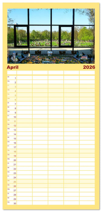 Jena attraktiv (CALVENDO Familienplaner 2026)