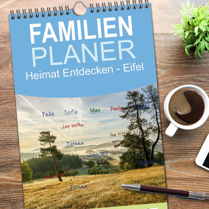 Heimat Entdecken - Eifel (CALVENDO Familienplaner 2026)