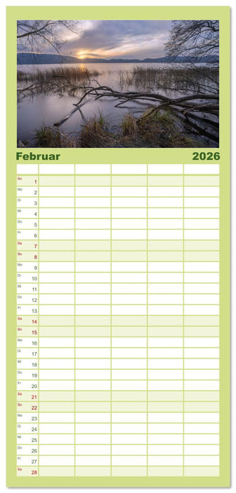 Heimat Entdecken - Eifel (CALVENDO Familienplaner 2026)