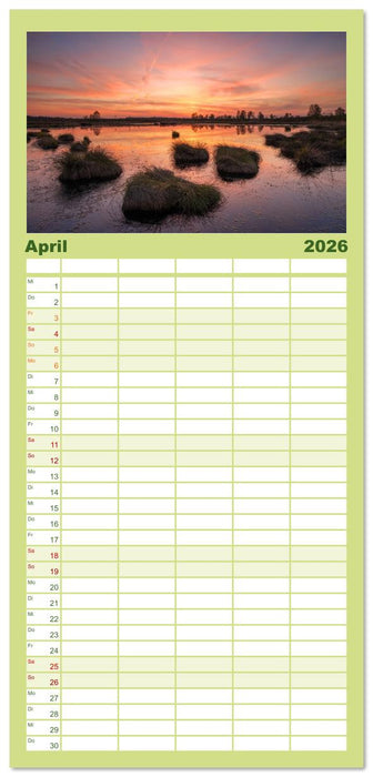 Heimat Entdecken - Eifel (CALVENDO Familienplaner 2026)