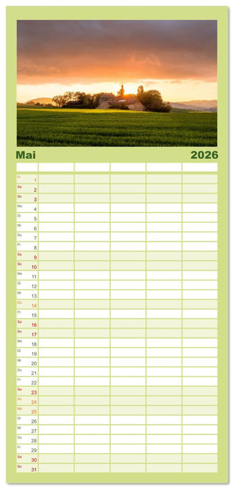 Heimat Entdecken - Eifel (CALVENDO Familienplaner 2026)