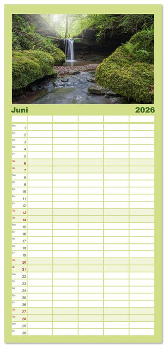 Heimat Entdecken - Eifel (CALVENDO Familienplaner 2026)