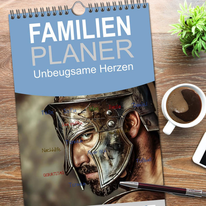 Unbeugsame Herzen (CALVENDO Familienplaner 2026)