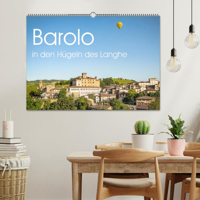 Barolo in den Hügeln des Langhe (CALVENDO Wandkalender 2026)