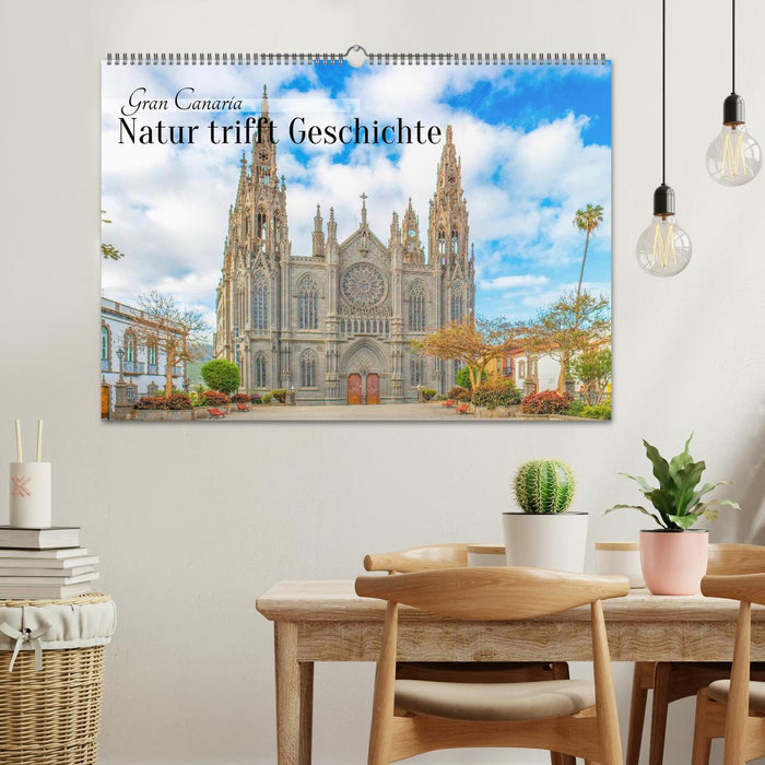Gran Canaria – Natur trifft Geschichte (CALVENDO Wandkalender 2026)