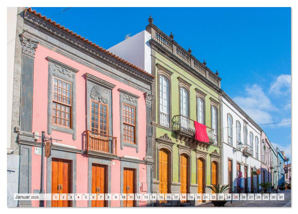 Gran Canaria – Natur trifft Geschichte (CALVENDO Wandkalender 2026)