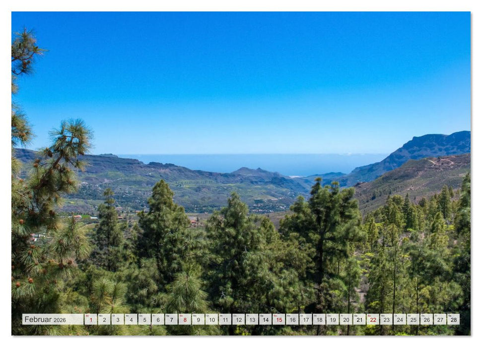Gran Canaria – Natur trifft Geschichte (CALVENDO Wandkalender 2026)