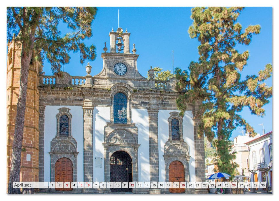 Gran Canaria – Natur trifft Geschichte (CALVENDO Wandkalender 2026)