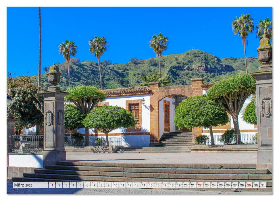 Gran Canaria – Natur trifft Geschichte (CALVENDO Premium Wandkalender 2026)