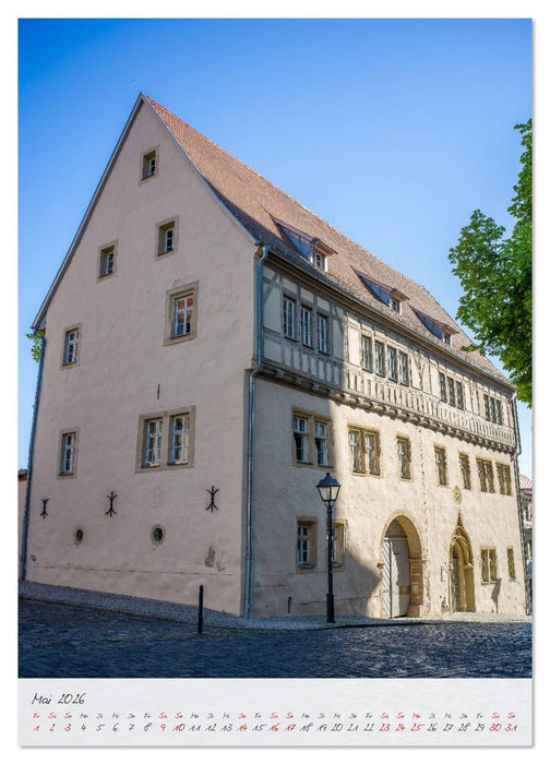 Lutherstadt Eisleben - Geburts- und Sterbeort des großen Reformators (CALVENDO Wandkalender 2026)