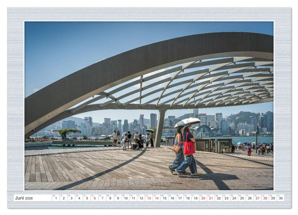 Urbaner Zauber: Das Zentrum Hongkongs (CALVENDO Wandkalender 2026)