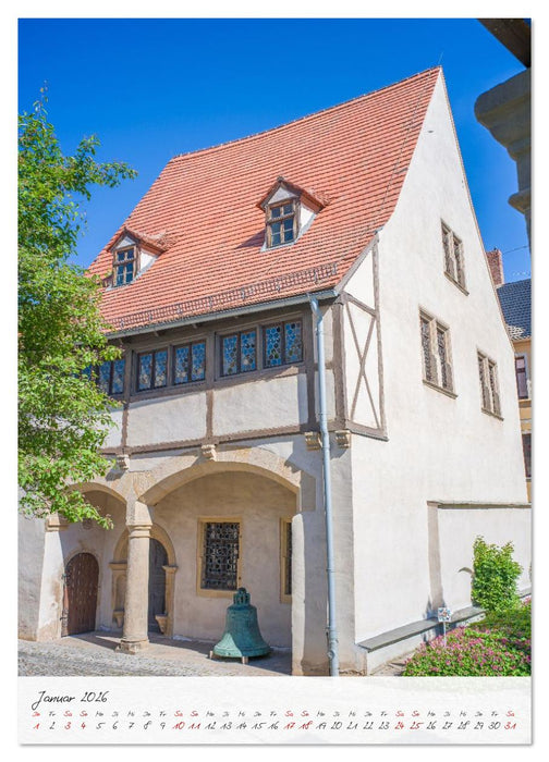 Lutherstadt Eisleben - Geburts- und Sterbeort des großen Reformators (CALVENDO Premium Wandkalender 2026)