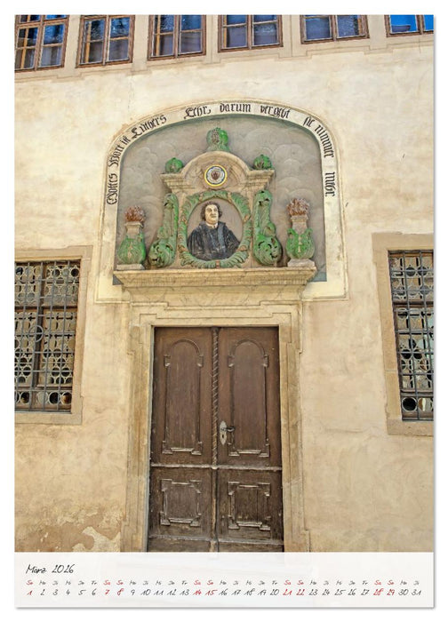 Lutherstadt Eisleben - Geburts- und Sterbeort des großen Reformators (CALVENDO Premium Wandkalender 2026)