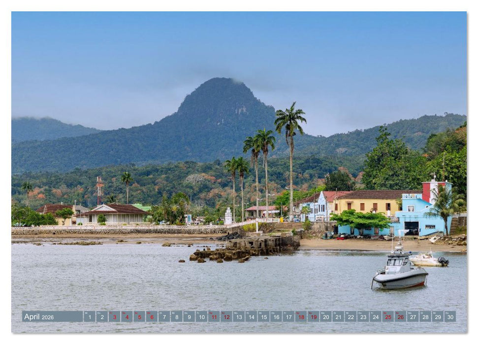 Principe. Inselträume Westafrikas (CALVENDO Wandkalender 2026)