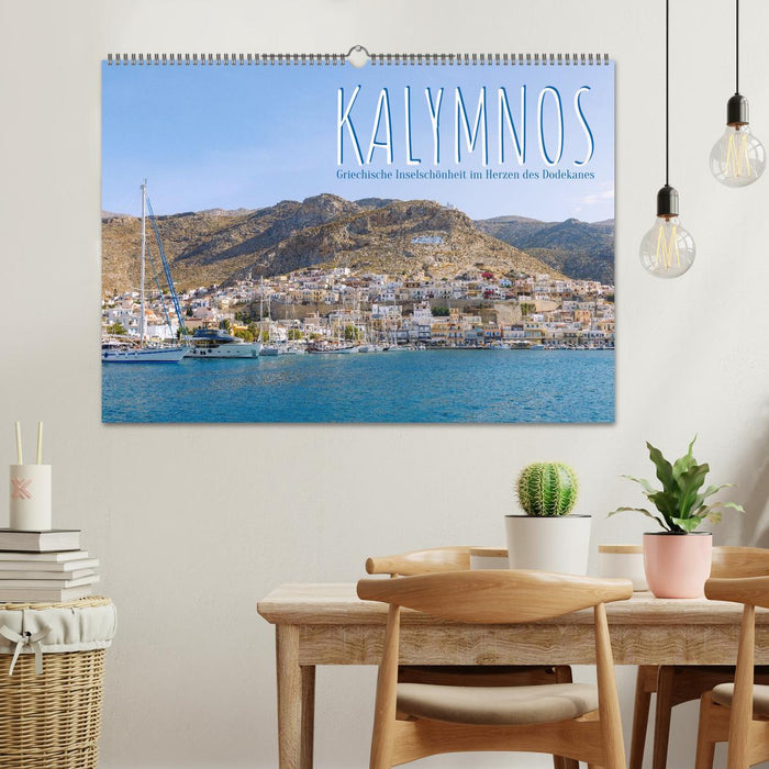 Kalymnos. Griechische Inselschönheit im Herzen des Dodekanes (CALVENDO Wandkalender 2026)
