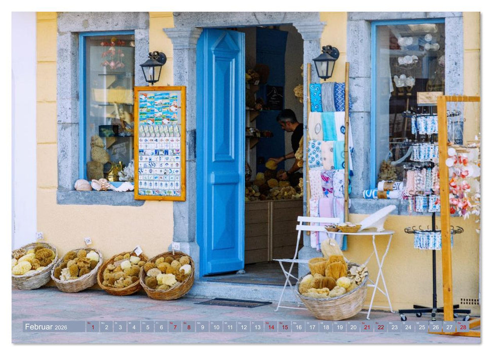 Kalymnos. Griechische Inselschönheit im Herzen des Dodekanes (CALVENDO Wandkalender 2026)