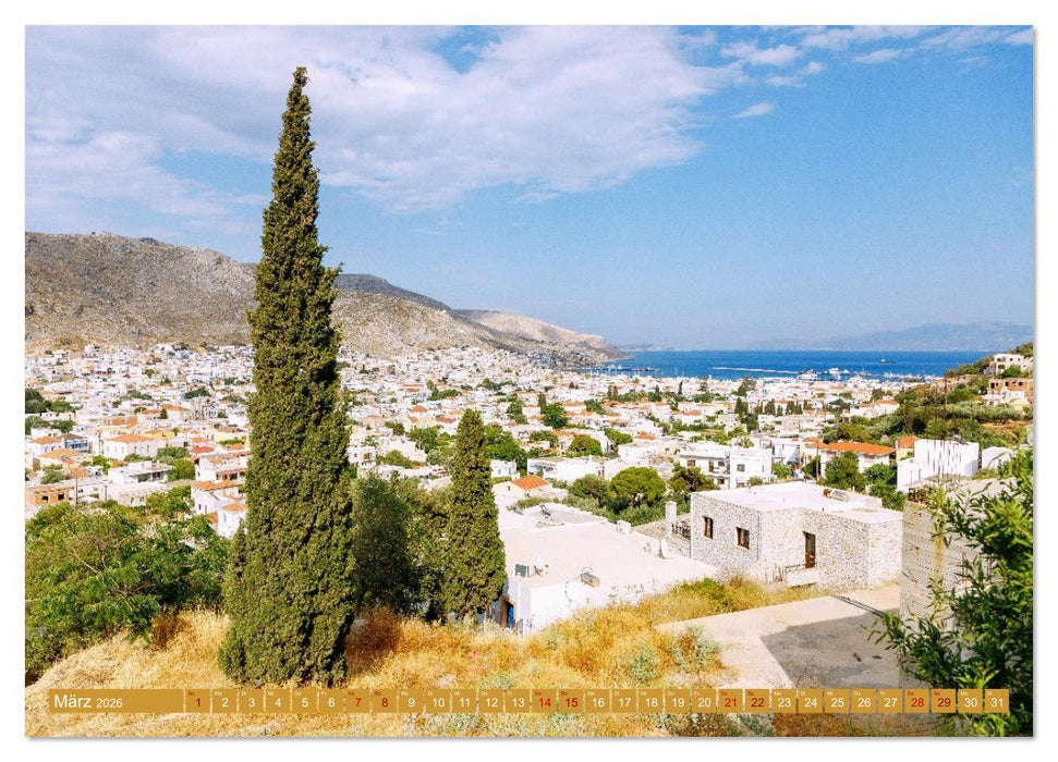 Kalymnos. Griechische Inselschönheit im Herzen des Dodekanes (CALVENDO Wandkalender 2026)