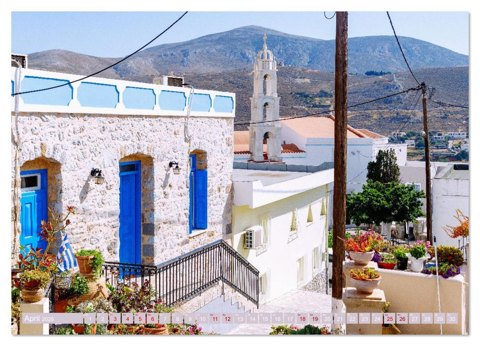 Kalymnos. Griechische Inselschönheit im Herzen des Dodekanes (CALVENDO Wandkalender 2026)