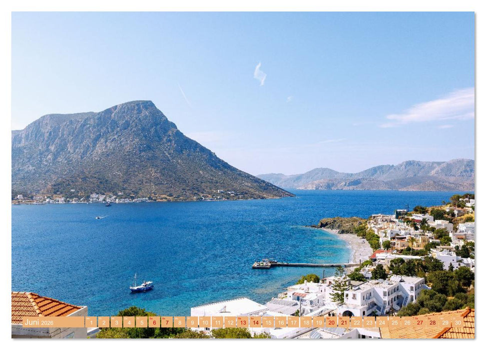 Kalymnos. Griechische Inselschönheit im Herzen des Dodekanes (CALVENDO Wandkalender 2026)
