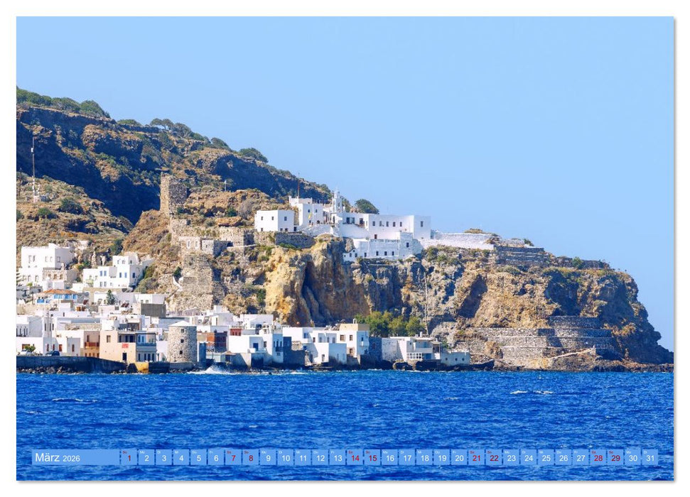Nisyros. Zauberhafte griechische Vulkaninsel (CALVENDO Premium Wandkalender 2026)