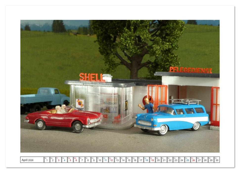 Architektur in Miniatur (CALVENDO Wandkalender 2026)