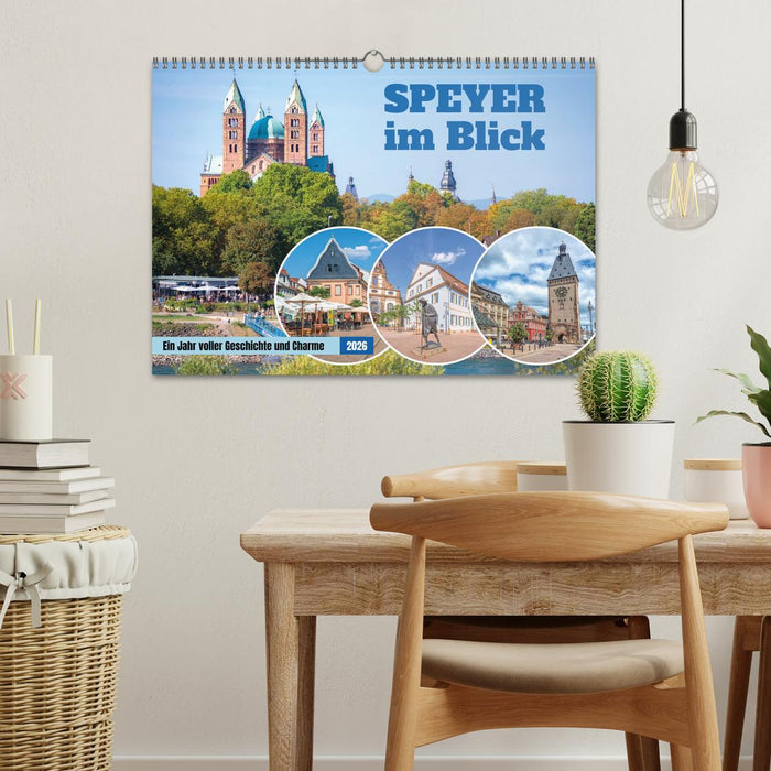Speyer im Blick: Ein Jahr voller Geschichte und Charme (CALVENDO Wandkalender 2026)