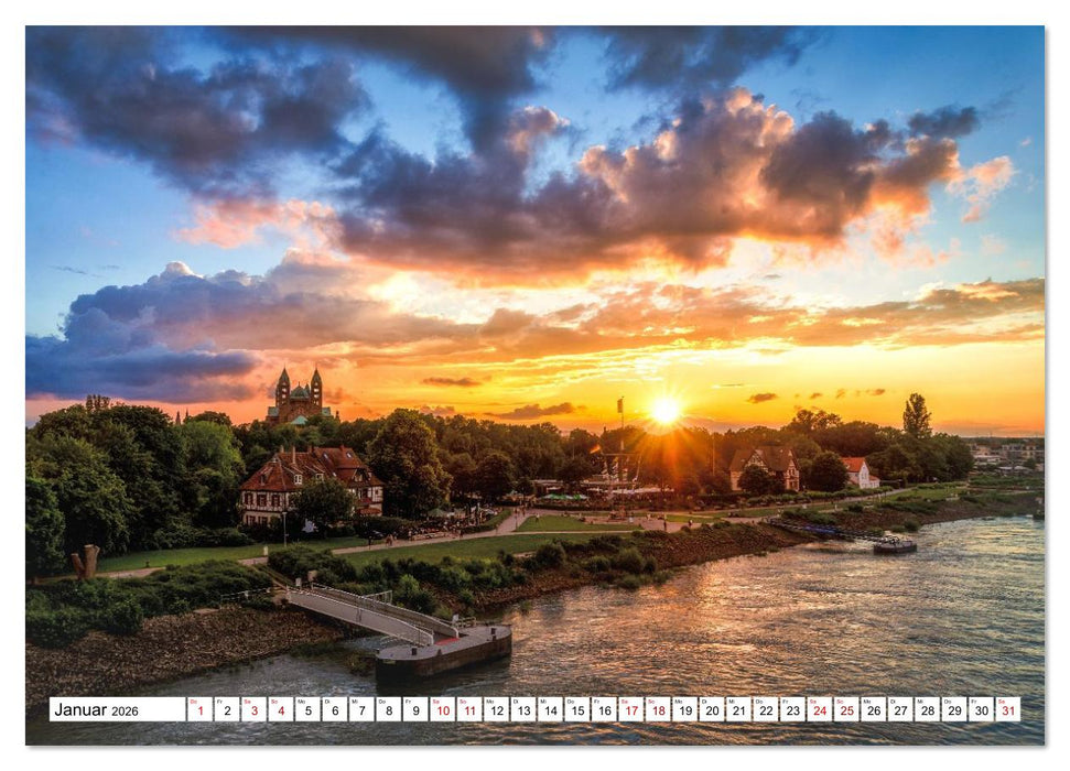 Speyer im Blick: Ein Jahr voller Geschichte und Charme (CALVENDO Wandkalender 2026)