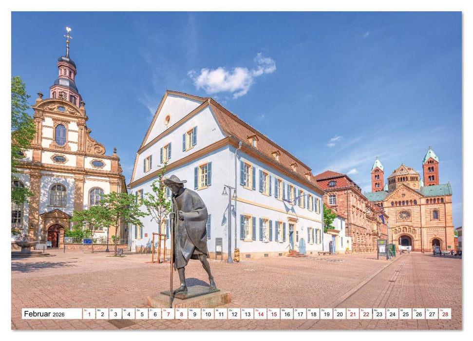 Speyer im Blick: Ein Jahr voller Geschichte und Charme (CALVENDO Wandkalender 2026)