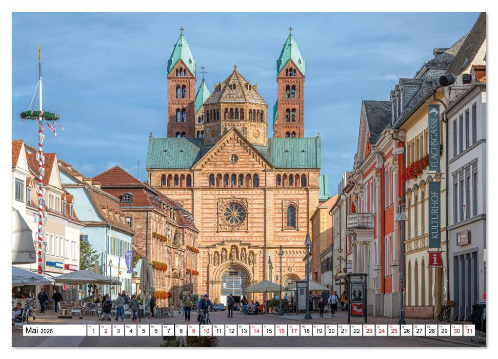 Speyer im Blick: Ein Jahr voller Geschichte und Charme (CALVENDO Wandkalender 2026)