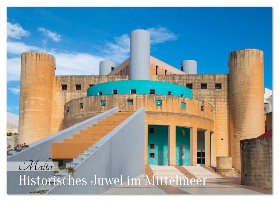 Malta – Historisches Juwel im Mittelmeer (CALVENDO Wandkalender 2026)