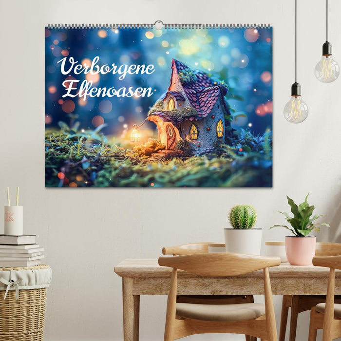 Verborgene Elfenoasen (CALVENDO Wandkalender 2026)