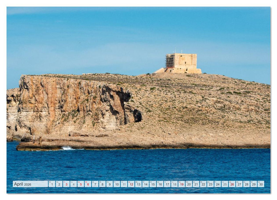 Malta – Historisches Juwel im Mittelmeer (CALVENDO Premium Wandkalender 2026)