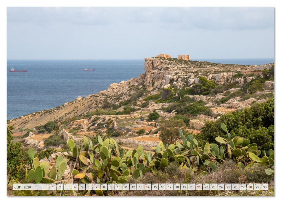 Malta – Historisches Juwel im Mittelmeer (CALVENDO Premium Wandkalender 2026)
