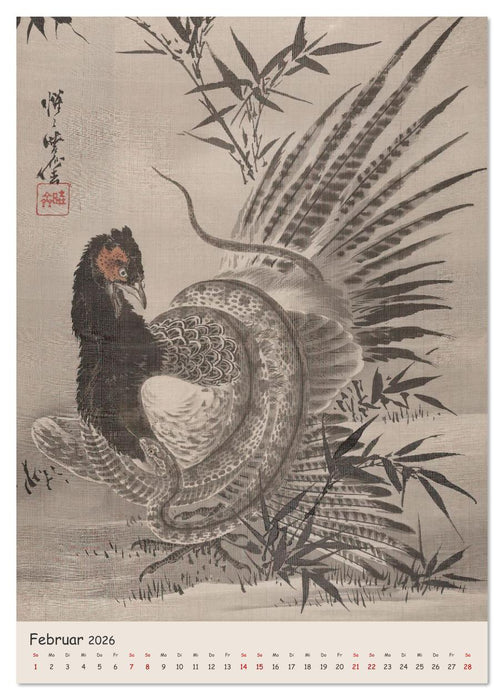 Feine Linien, wilde Wesen (CALVENDO Wandkalender 2026)