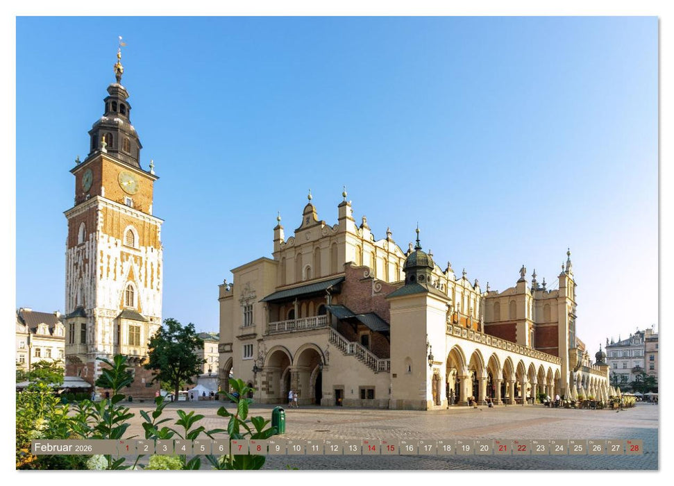 Polen. Von Krakau bis Danzig: Bilder voller Atmosphäre (CALVENDO Wandkalender 2026)