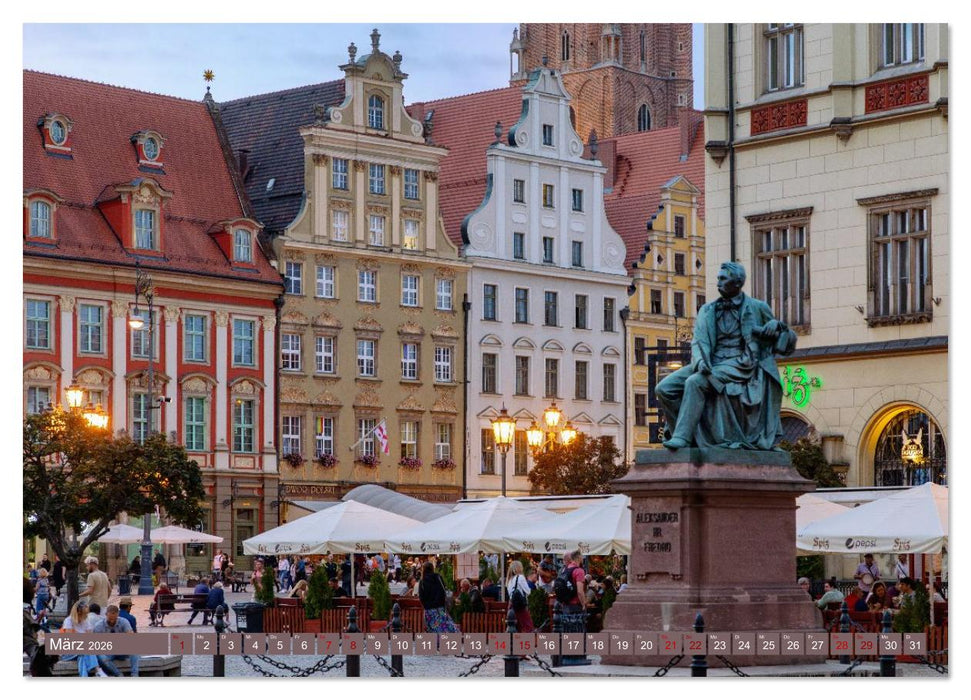 Polen. Von Krakau bis Danzig: Bilder voller Atmosphäre (CALVENDO Wandkalender 2026)