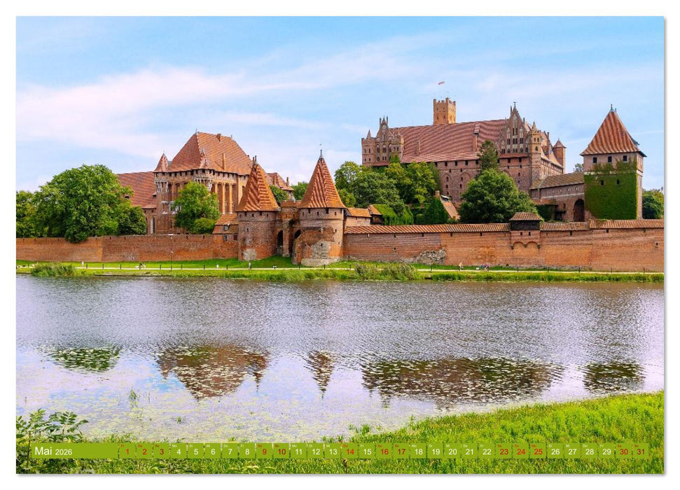 Polen. Von Krakau bis Danzig: Bilder voller Atmosphäre (CALVENDO Wandkalender 2026)