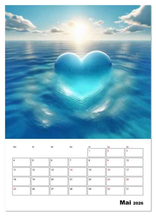 Elementare Seelenreise (CALVENDO Wandkalender 2026)